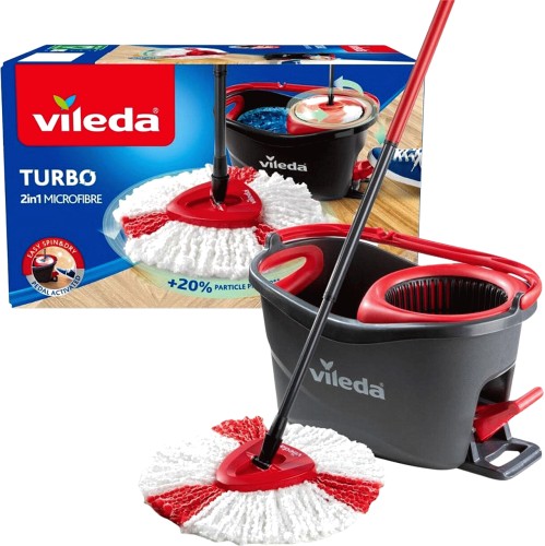 Vileda Turbo 2in1 Spin Mop and Bucket Set - Compare Prices & Where