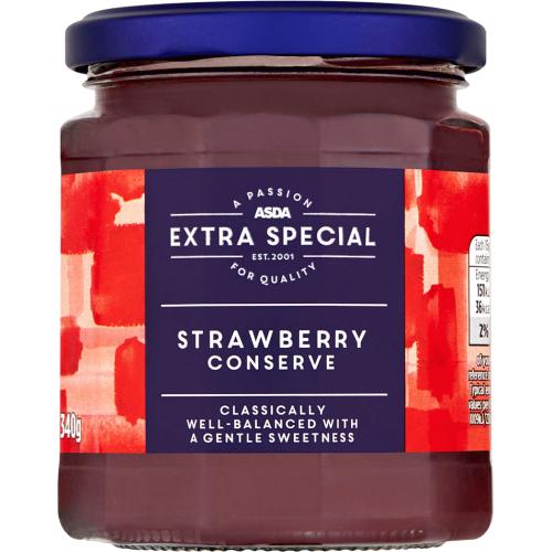 ASDA Extra Special Strawberry Jam (340g) Compare Prices & Where To Buy Trolley.co.uk