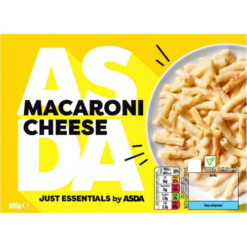 JUST ESSENTIALS by ASDA Macaroni Cheese (400g) Compare Prices & Where