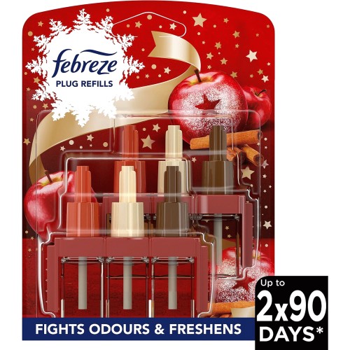 Diffuseur Électrique de Parfum Febreze 3Volution - Kit Prise + 4