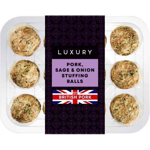 Iceland Luxury Pork Sage & Onion Stuffing Balls (300g) Compare Prices