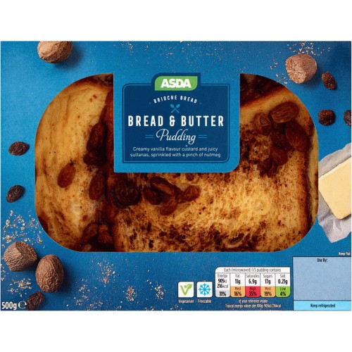 ASDA Bread & Butter Pudding (500g) Compare Prices & Where To Buy