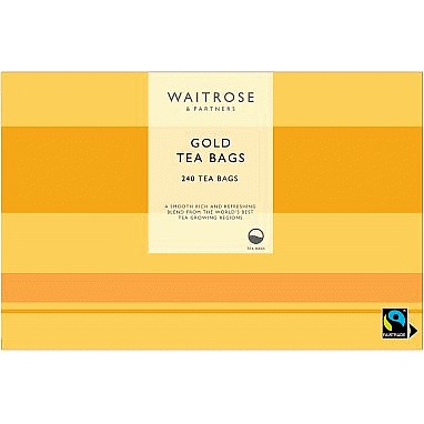 Waitrose gold tea bags 240