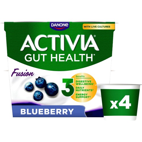 Activia Fusions Blueberry Yogurt