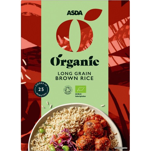ASDA Organic Long Grain Brown Rice (500g) - Compare Prices & Where To ...
