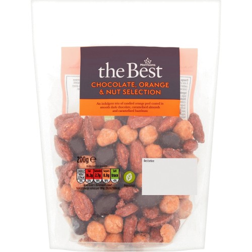 Morrisons The Best Chocolate Orange & Nut Selection (200g) Compare