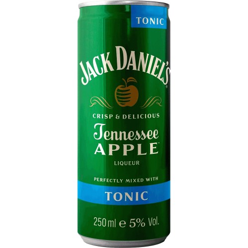 Tennessee Whiskey Apple Liqueur and Tonic