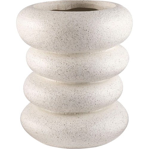 George Home White Riverside Ribbed Planter - Compare Prices & Where To ...