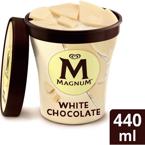 Magnum Tub White Ice Cream