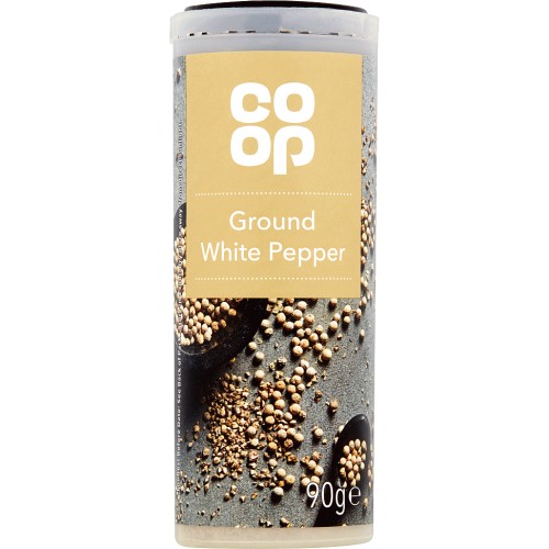 Coop Ground White Pepper (90g) Compare Prices & Where To Buy