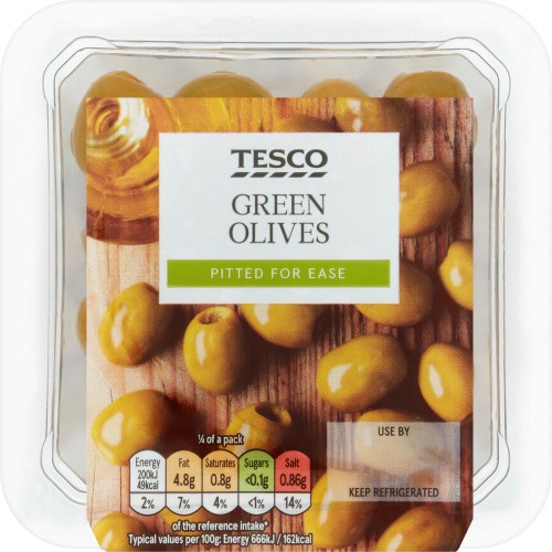 Tesco Green Olives (120g) Compare Prices & Where To Buy Trolley.co.uk