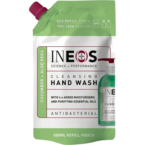 INEOS Cucumber & Aloe Cleansing Hand Wash Refill (500ml) Compare