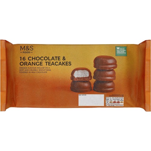 M&S 16 Chocolate & Orange Teacakes (280g) Compare Prices & Where To