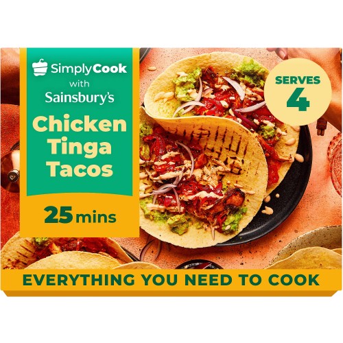 Sainsbury's Chicken Tinga Tacos Meal Kit (400g) Compare Prices