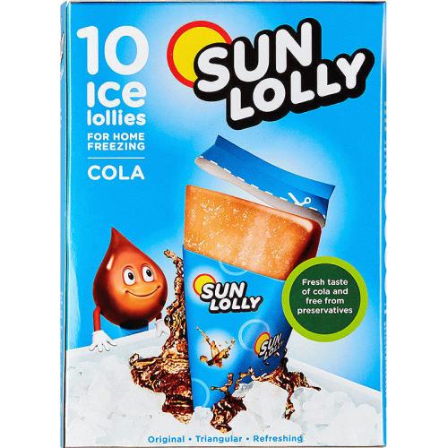 10 Cola Ice Lollies