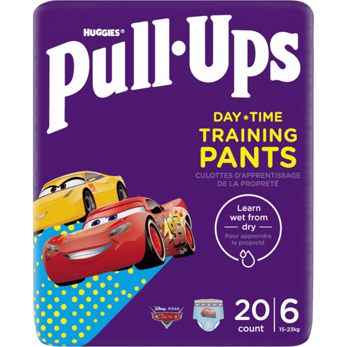 Pull-Ups Trainers Day Boy Size 2-4 Years Nappy Size 5-6+ 20 BIG KID Training Pants