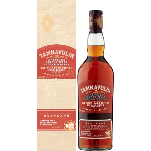 tamnavulin speyside single malt scotch whisky sherry cask edition