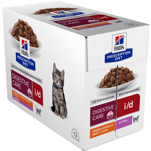 Hill s Prescription Diet I D Digestive Care Wet Kitten Food Chicken 