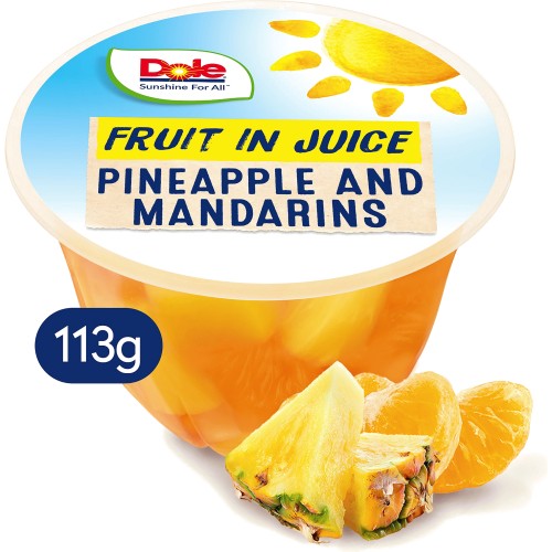 Dole Pineapple & Mandarins In Juice (113g) Compare Prices & Where To