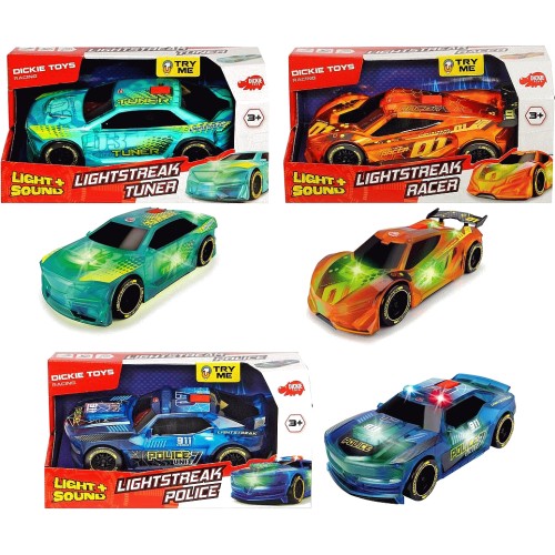 Lightstreak Racer (Assorted; Styles Vary) by Dickie Toys