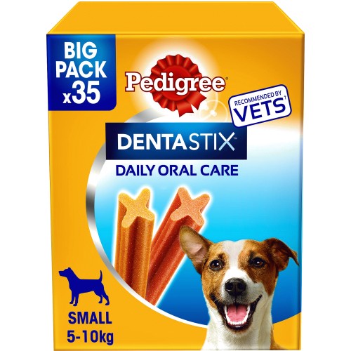 Pedigree Dentastix 35 Sticks Small 5-10kg Dog (35 x 550g)