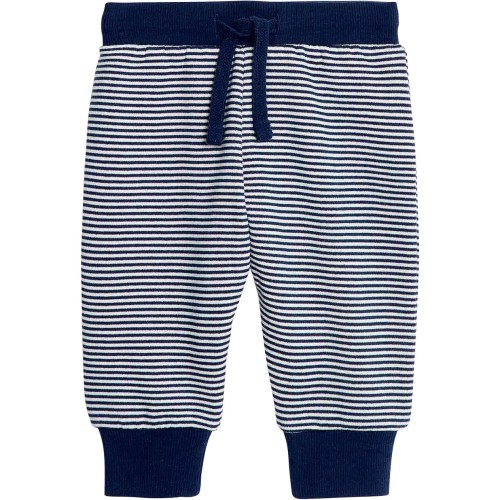 M S Boys Cotton Rich Striped Joggers 3 6 Months Indigo Compare Prices Where To Buy Trolley