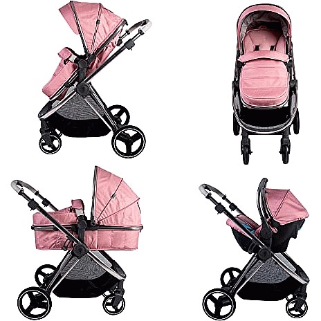 Red Kite Push Me Pace Travel System with 0 Infant Carrier Car Seat Blush Pink One Size 1 Count 1Pack Compare Prices Where To Buy Trolley