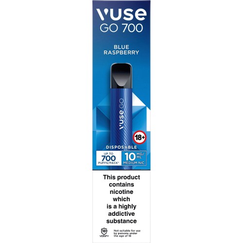 Vuse Go Modern Disposable Blue Raspberry (10mg) - Compare Prices ...