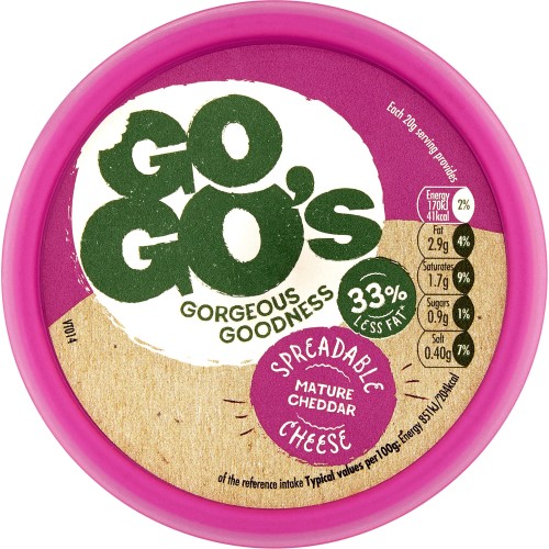 GoGo's Mature Cheddar Spreadable Cheese