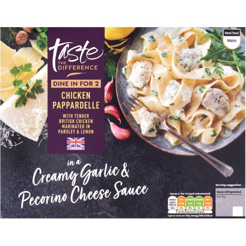 Sainsbury's Garlic Chicken Pappardelle Taste the Difference (700g) Compare Prices & Where To