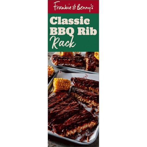 Frankie and Benny's Classic BBQ Rib Rack (575g) - Compare Prices ...