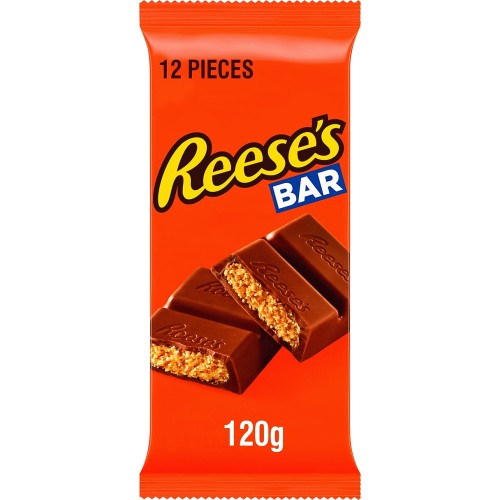 Reese's XL Peanut Butter Bar Extra Large Reeses Peanut Butter (120g