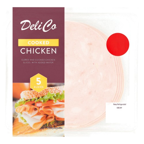 Deli Co Cooked Chicken 5 Slices (90g) Compare Prices & Where To Buy