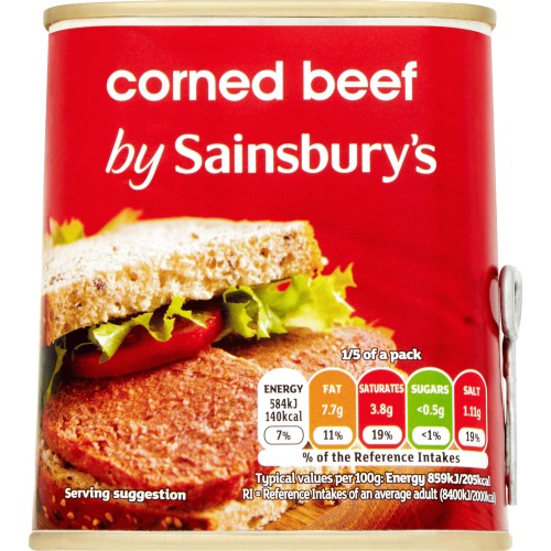 Sainsbury's Corned Beef (340g) Compare Prices & Where To Buy