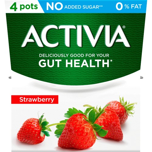 Strawberry No Added Sugar 0% Fat Yogurt