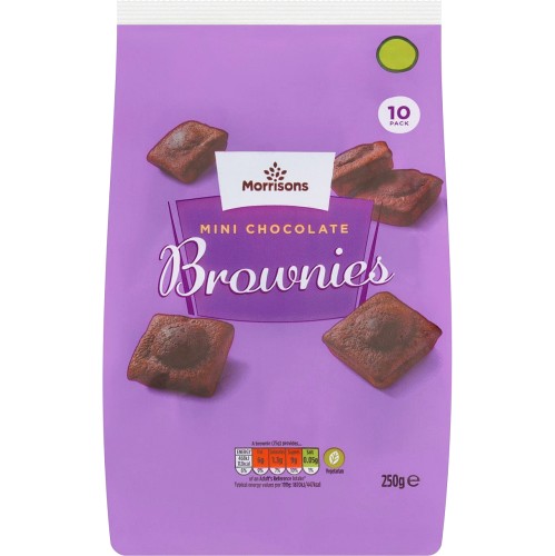 Morrisons Mini Brownies (10) - Compare Prices & Where To Buy - Trolley ...
