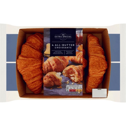 ASDA Extra Special 4 All Butter Croissants (4) Compare Prices & Where