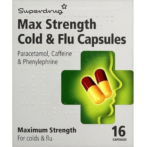 Sudafed Sinus Max Strength Capsules (16) Compare Prices Trolley.co.uk