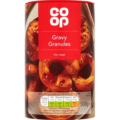 Coop Gravy Granules (500g) Compare Prices & Where To Buy Trolley.co.uk