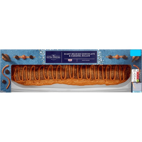 ASDA Extra Special Giant Belgian Chocolate & Caramel Eclair Compare