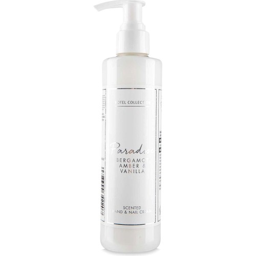 A the white company Hotel Collection Paradise Bergamot Amber & Vanilla Scented Hand & Nail Cream (250ml)