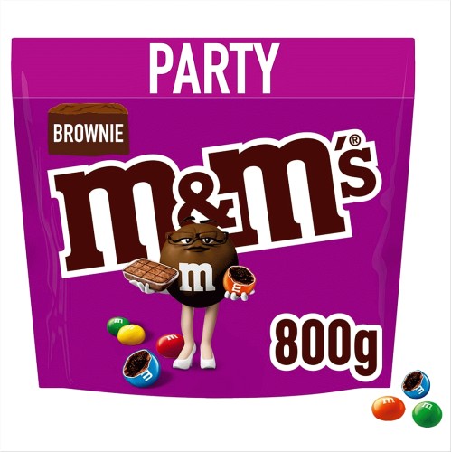 M&M's Crispy Milk Chocolate Bites Pouch Bag 107g