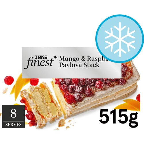 Tesco Finest Mango & Raspberry Pavlova Stack (515g) - Compare Prices ...