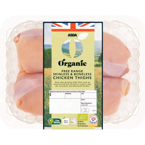 ASDA Pork & Apple Stuffed Boneless British Chicken Thighs (501g