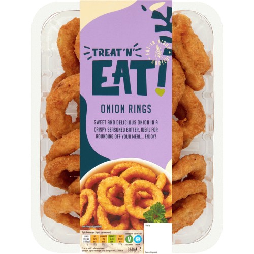 Treat 'N' Eat! Onion Rings (350g) Compare Prices & Where To Buy