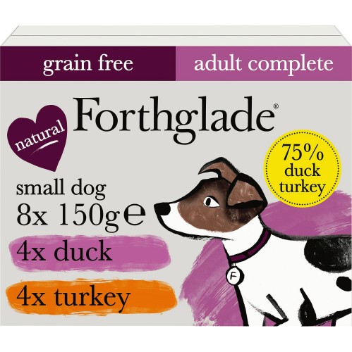 Duck & Turkey Complete Meal for Small Dogs Adult 1 Yr+