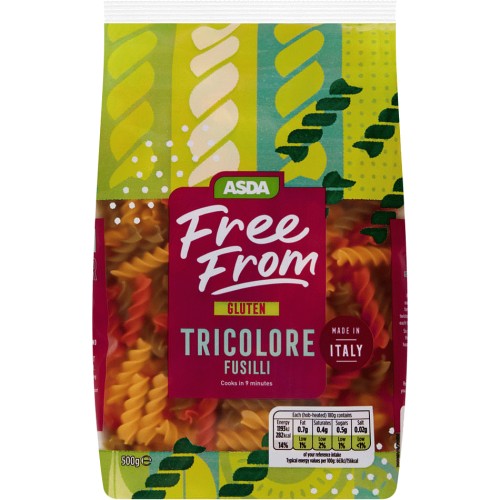 ASDA Tricolore Fusilli (500g) Compare Prices & Where To Buy Trolley