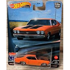 Hot Wheels 69 Chevelle SS 396 Car Culture Premium Edition Real Riders Car Mattel Compare Prices Where To Buy Trolley