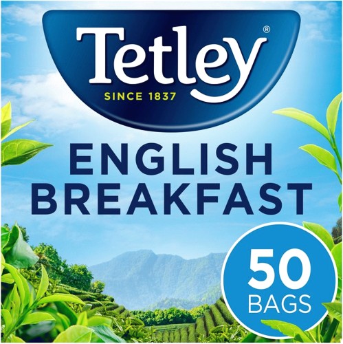 Tetley English Breakfast 50 Tea Bags