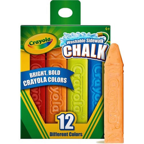 Crayola Washable Sidewalk Chalk